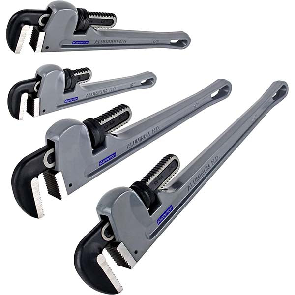 (4 Pack) Adjustable Straight Handle Plumbing Wrench Set